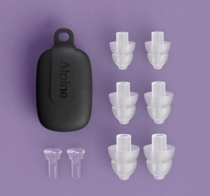 Універсальні силіконові беруші для музики та вечірок Alpine PartyPlug Transparent - зображення 2