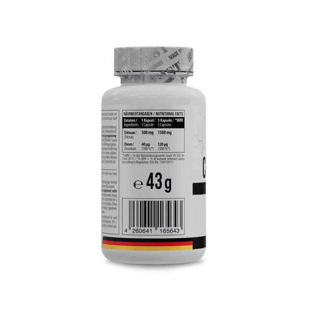 Хитозан с хромом MST Chitosan 500 mg with Chrom 60 caps, MST хитозан и пиколинат хрома в капсулах - изображение 2