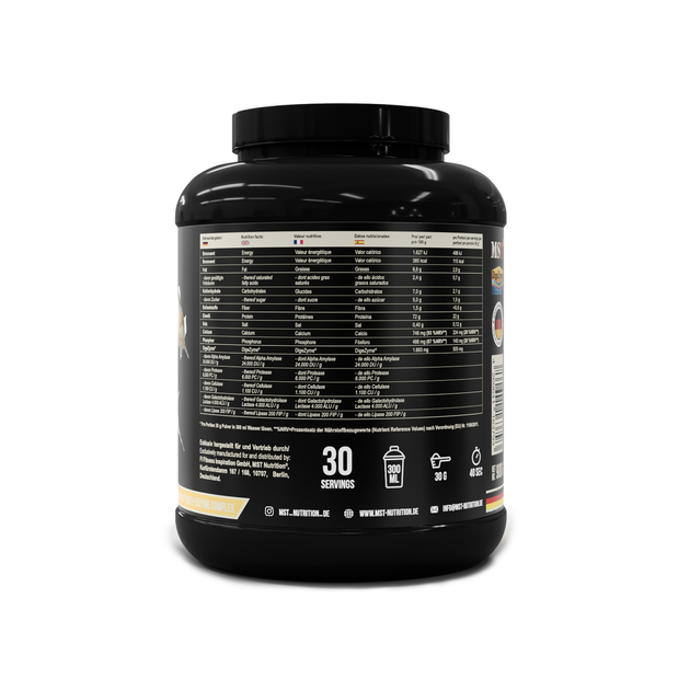 Сироватковий протеїн MST BEST Whey Protein + Enzyme 900 грам, смак Банановий йогурт 30 порцій - зображення 2