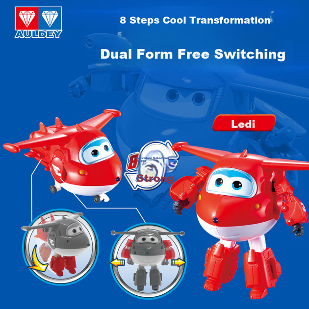 Популярный набор AULDEY Super Wings, 5 предметов, подарок для мальчиков и девочек от Леди Сяои Дали. - изображение 8