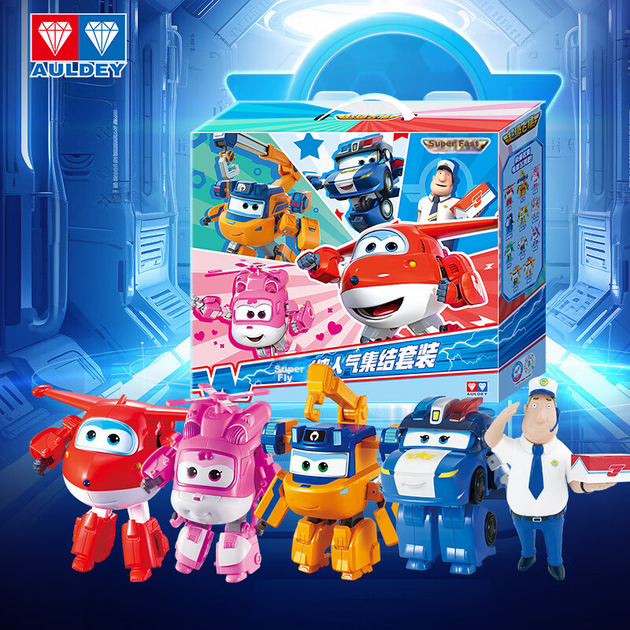 Популярный набор AULDEY Super Wings, 5 предметов, подарок для мальчиков и девочек от Леди Сяои Дали. - изображение 11