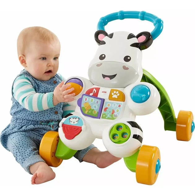 Интерактивные ходунки Fisher Price Зебра (DLD80) - изображение 5