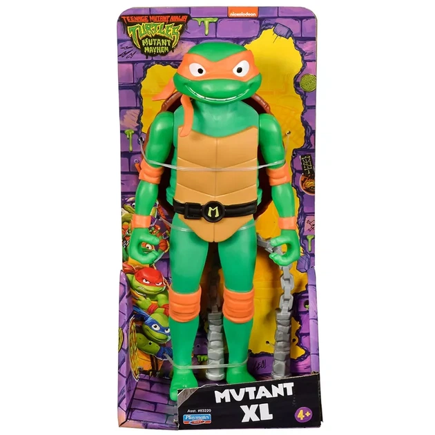 Фигурка TMNT Mutant XL Микеланджело (83223) - Фото 2 Фигурка TMNT Mutant XL Микеланджело (83223) - изображение 2