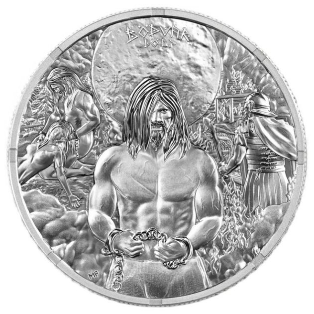 Срібна монета Сага про Бьодвара 2026 від Germania Mint (Bödvar Saga: Loss) - зображення 6