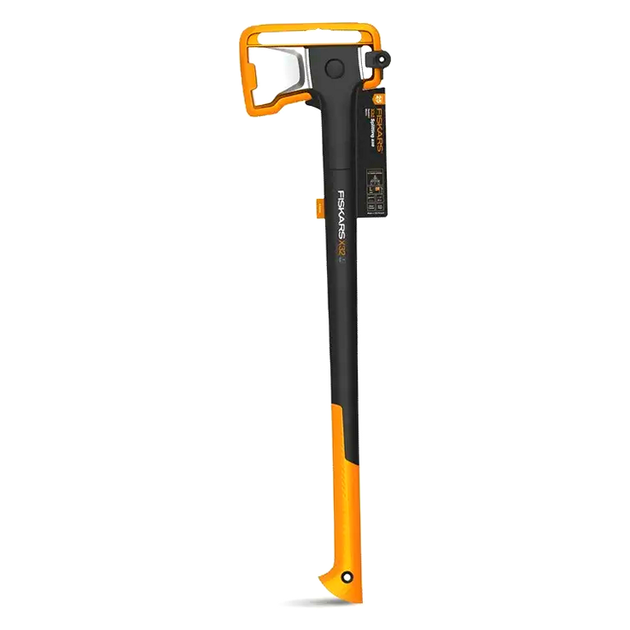 Топор колун с чехлом для колки бревен 81.5 см сталь черный Fiskars HM-0008 - изображение 4