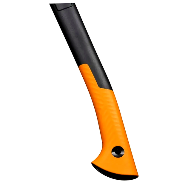 Универсальный топор с чехлом сталь длина 35.5 см для дома черный Fiskars HM-0002 - изображение 5