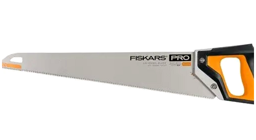 Универсальная ручная пила 55 см 7 TPI для дерева Fiskars закаленная сталь - изображение 2