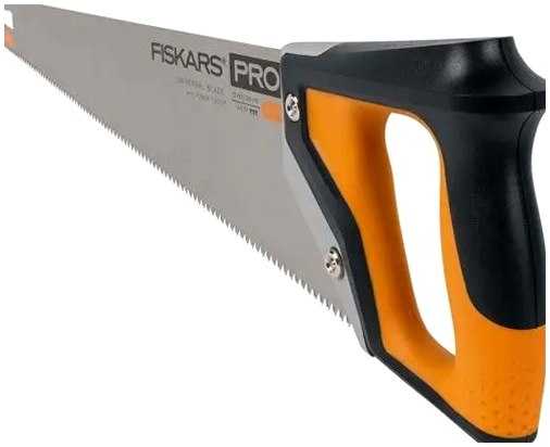 Универсальная ручная пила 55 см 7 TPI для дерева Fiskars закаленная сталь - изображение 3