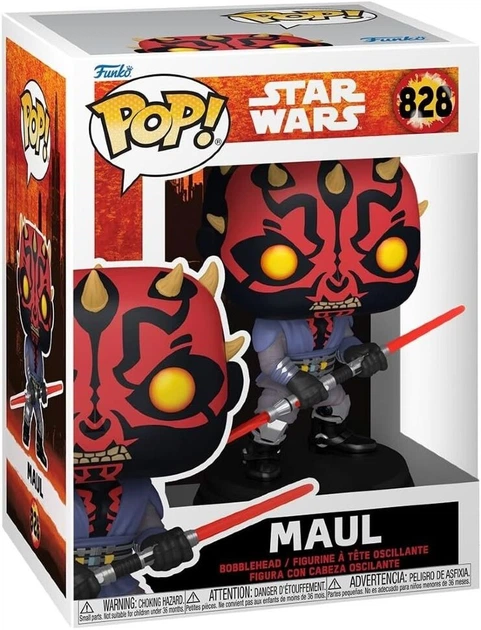 Фігурка Funko Star Wars: Maul Фанко Зіркові війни Маул 828 - Фото 3 Фігурка Funko Star Wars: Maul Фанко Зіркові війни Маул 828 - изображение 3