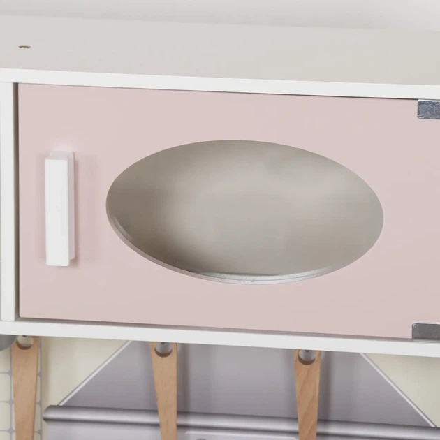 Детская кухня «Маленький Шеф» 103х93х35 см Pink W10C409I - изображение 4