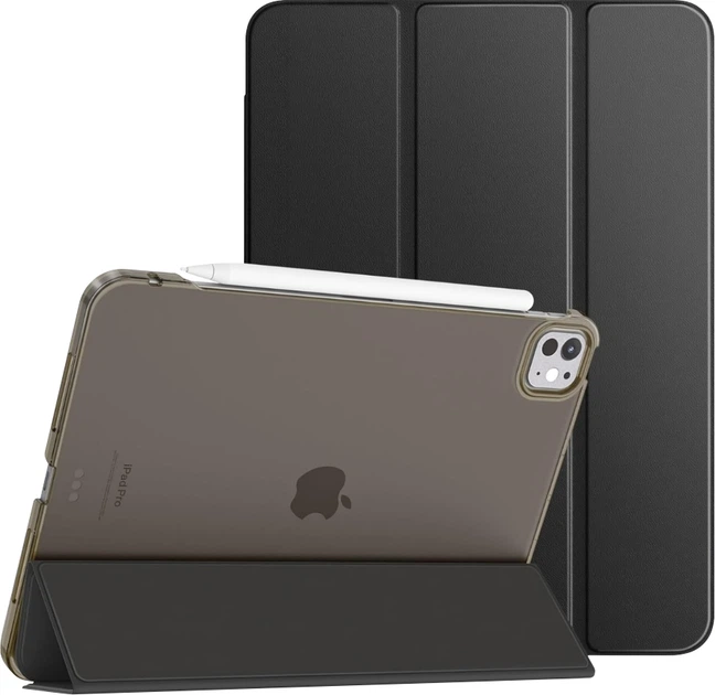 Чехол для планшета BeCover Tri Fold Hard для Apple iPad Pro 11" M5 2025 Black (BC_715995) - Фото 1 Чехол для планшета BeCover Tri Fold Hard для Apple iPad Pro 11" M5 2025 Black (BC_715995) - изображение 1