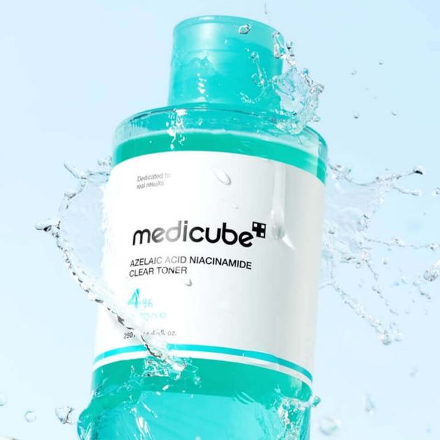 Тонер с азелаиновой кислотой и ниацинамидом MEDICUBE Azelaic Acid Niacinamide Clear Toner 250 мл - зображення 2