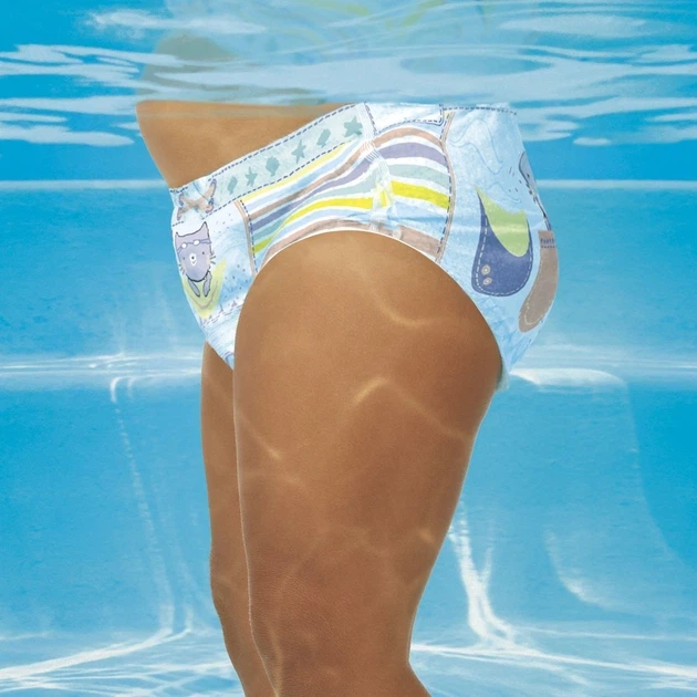 Трусики для плавання Pampers Splashers Розмір 5-6 (14+ кг) 10 шт - изображение 4