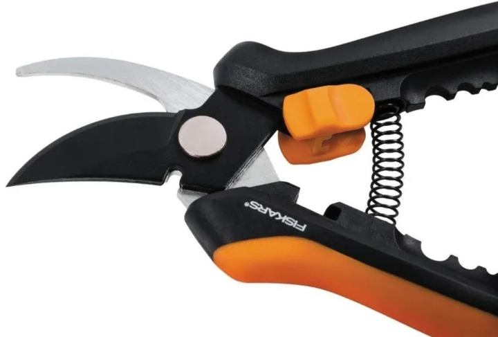 Секатор для цветов 22 см нержавеющая сталь обрезка растений Fiskars FK-2814 - изображение 4