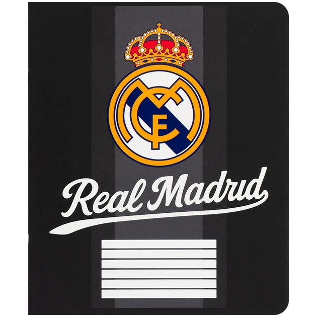 Зошит учнівський FC Real Madrid Kite RL26-236 18 аркушів Різнокольоровий shop (4063276364272) - Фото 1 Зошит учнівський FC Real Madrid Kite RL26-236 18 аркушів Різнокольоровий shop (4063276364272) - изображение 1