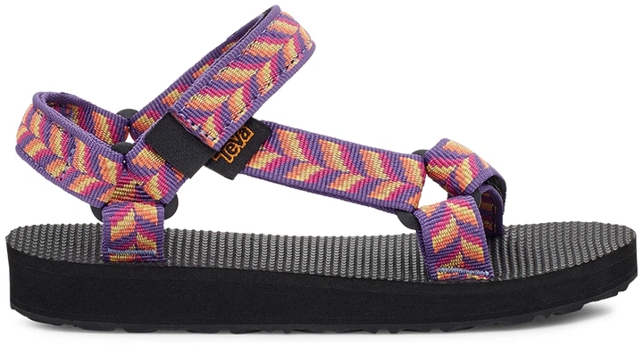 Сандалі дитячі Teva Kids Original Universal чорні з рожевим на літо Розмір 31 - Фото 2 Сандалі дитячі Teva Kids Original Universal чорні з рожевим на літо Розмір 31 - изображение 2