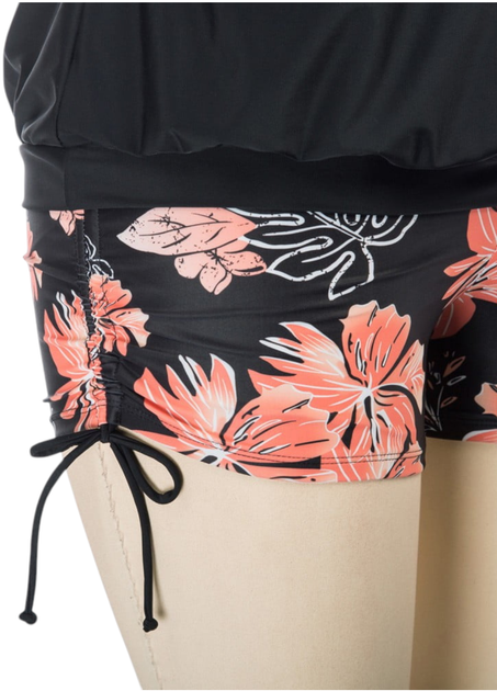 Женский купальник Hanna Nikole Tankini Plus Size 56 с утягивающим эффектом Черный (9484) - Фото 7 Женский купальник Hanna Nikole Tankini Plus Size 56 с утягивающим эффектом Черный (9484) - зображення 7