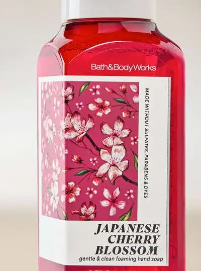 Мыло-пенка для рук Bath&Body Works Japanese Cherry Blossom Gentle & Clean Foaming Hand Soap 259 мл (667659338757) - изображение 3
