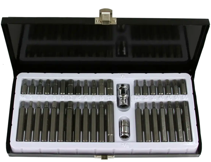 Биты для ключей 40 шт. IMBUS TORX SPLINE автосервис комплект 40 элементов Mar-pol HE0138 - изображение 4