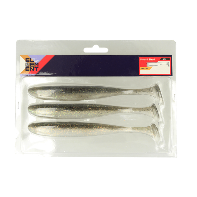 Силикон ZEOX Shemi Shad 5" (4шт) 203 UVAG - Фото 2 Силикон ZEOX Shemi Shad 5" (4шт) 203 UVAG - изображение 2