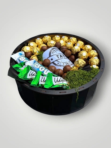 Подарочный набор бокс для папы "Dad's Golden Treats" - Фото 4 Подарочный набор бокс для папы "Dad's Golden Treats" - изображение 4