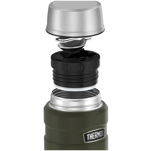 Термос для еды 0.47 литра нержавеющая сталь для пикника с ложкой Thermos - изображение 7