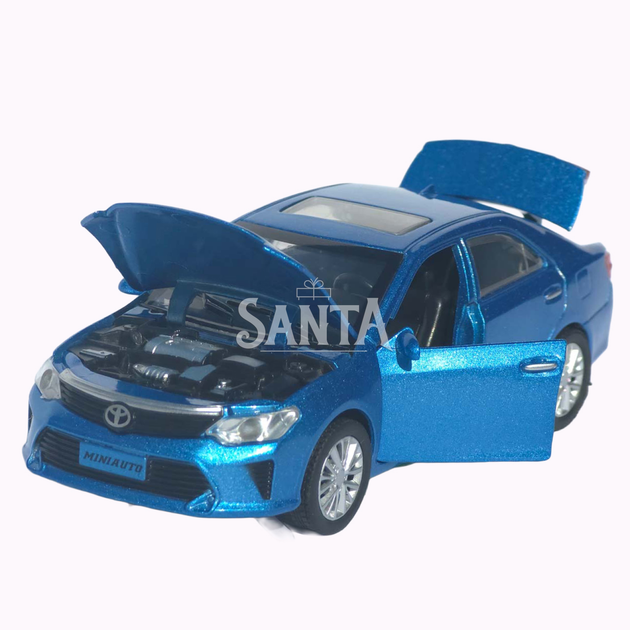 Машинка металлическая Toyota Camry «AutoExpert» Тойота синяя звук свет 15*4*6 см (LF-79509) - Фото 2 Машинка металлическая Toyota Camry «AutoExpert» Тойота синяя звук свет 15*4*6 см (LF-79509) - изображение 2