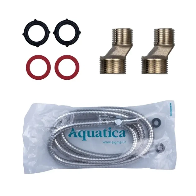 Смеситель для душа Aquatica HL-1D130C однорычажный, хром (9734300) - изображение 4