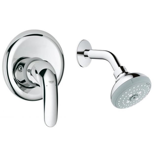 Смеситель для душа Grohe Euroeco New однорычажный, хром (32742000) - изображение 5