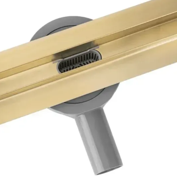Душовий трап REA NEOX SLIM PRO 1000 мм, золото, сухий затвор - зображення 4