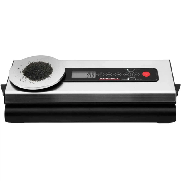 Вакуумный упаковщик Gastroback Design Vacuum Sealer Advanced Scale, Серый - 731263 - изображение 4