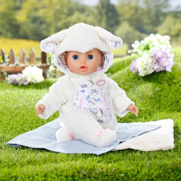 Одежда для куклы Baby Born Комбинезон овечки 43 см (838853) - Фото 3 Одежда для куклы Baby Born Комбинезон овечки 43 см (838853) - изображение 3