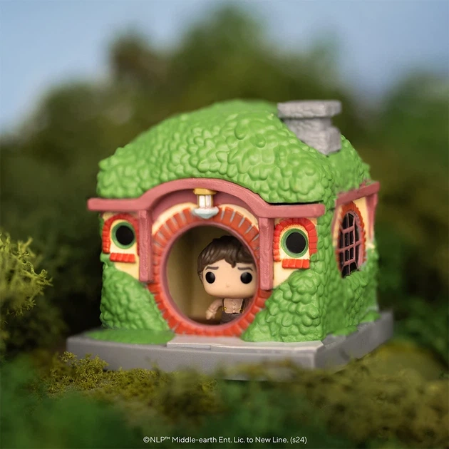 Набір фігурок BITTY POP! Town серії "Володар перснів" - ФРОДО БЕГГІНС І ХАТИНКА - зображення 7