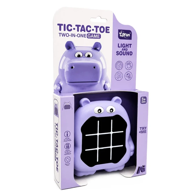 Детская игра Нажимай быстро Tic-Tac-Toe со светом и звуком 15х4х26,2 см разноцветная - Фото 1 Детская игра Нажимай быстро Tic-Tac-Toe со светом и звуком 15х4х26,2 см разноцветная - изображение 1
