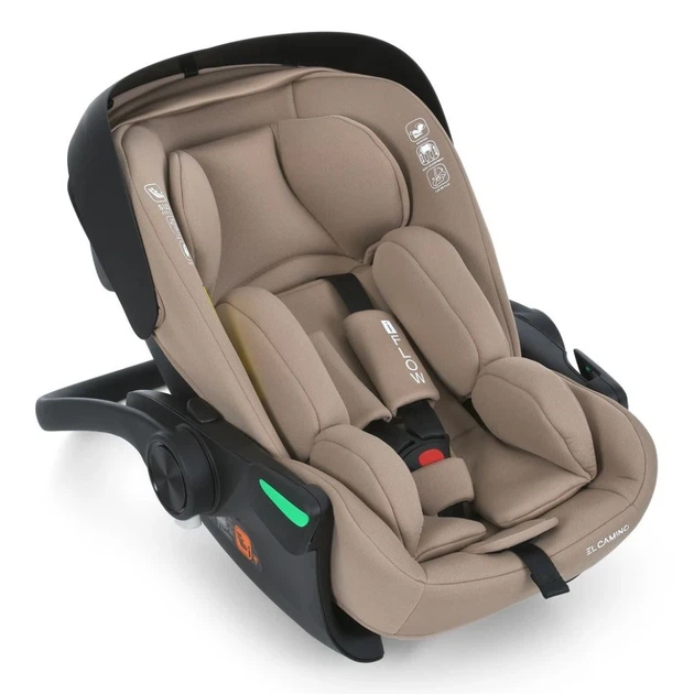 Дитяче автокрісло i-FLOW ME 1198 i-Size 40-87 см бежеве - Фото 5 Дитяче автокрісло i-FLOW ME 1198 i-Size 40-87 см бежеве - зображення 5