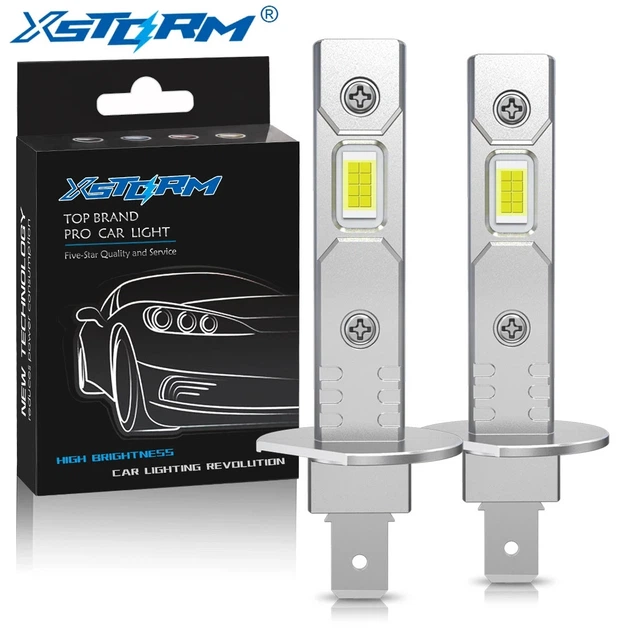 Компактні світлодіодні лампи H1 XSTORM LED 70W для авто, набір 2 шт - зображення 4