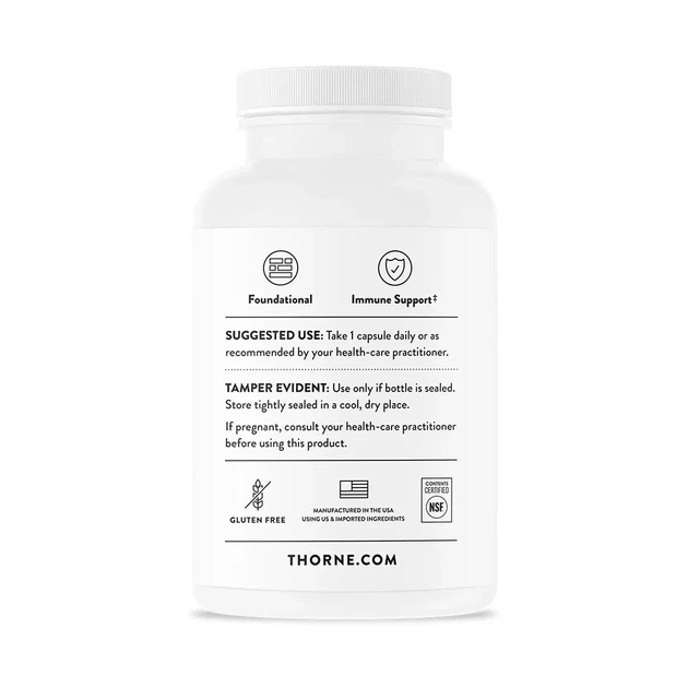Цинк Пиколинат усиленный Thorne Research (Zinc Picolinate) 30 мг 180 капсул - Фото 2 Цинк Пиколинат усиленный Thorne Research (Zinc Picolinate) 30 мг 180 капсул - изображение 2
