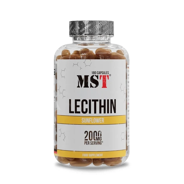 Подсолнечный лецитин Sunflower Lecithin 2000 мг MST, 180 капсул - Фото 1 Подсолнечный лецитин Sunflower Lecithin 2000 мг MST, 180 капсул - изображение 1