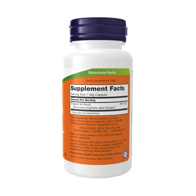 Формула поддержания мужской силы Now Foods (TestoJack 300) 300 мг 60 вегетарианских капсул - изображение 2