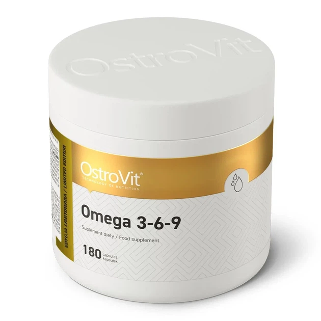 Омега 3-6-9 Omega 3-6-9 OstroVit 180 капсул - изображение 2