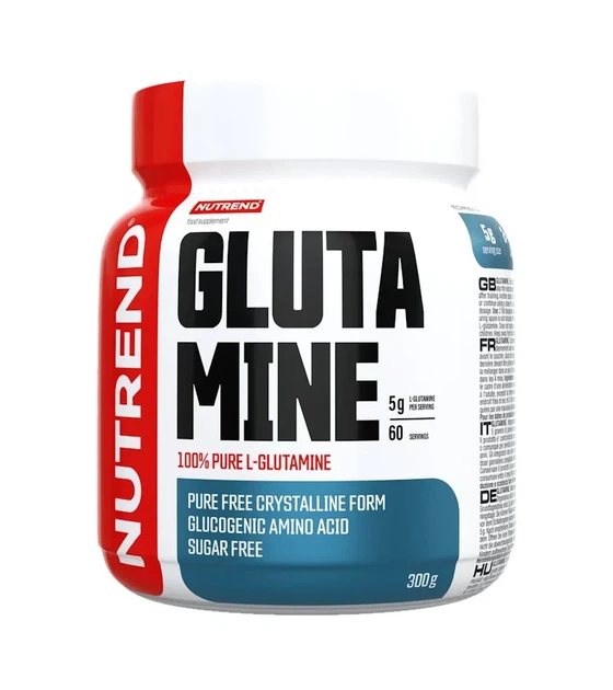 L-глютамин Nutrend Glutamine безвкусно 300 г - Фото 1 L-глютамин Nutrend Glutamine безвкусно 300 г - изображение 1