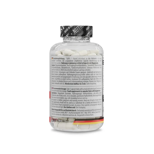 Магній Таурат Magnesium Taurate MST 120 капсул - Фото 3 Магній Таурат Magnesium Taurate MST 120 капсул - зображення 3