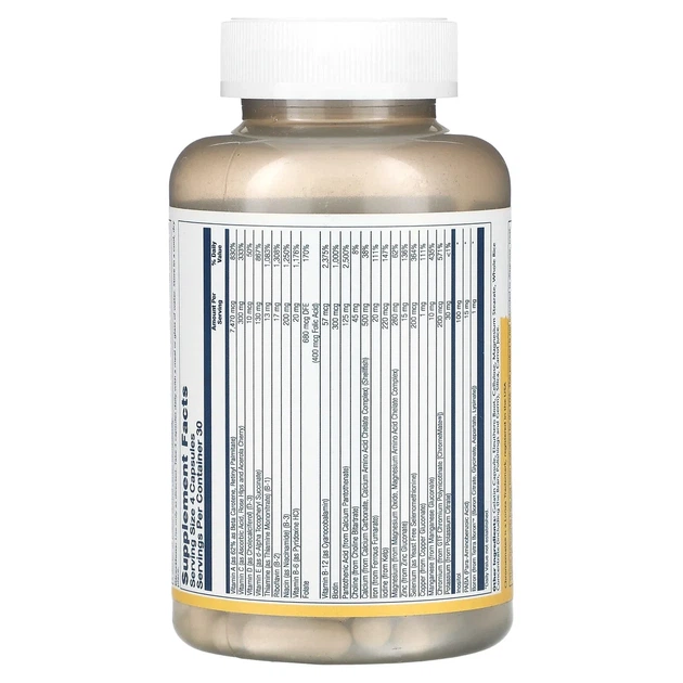 Комплекс Mega-Mineral Multi-Vitamin Solaray 120 капсул - изображение 2
