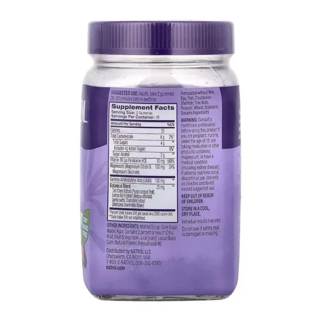 Здоровий сон та відновлення, без мелатоніну, смак вишні, Sleep & Restore, Natrol, 60 жувальних цукерок - зображення 2