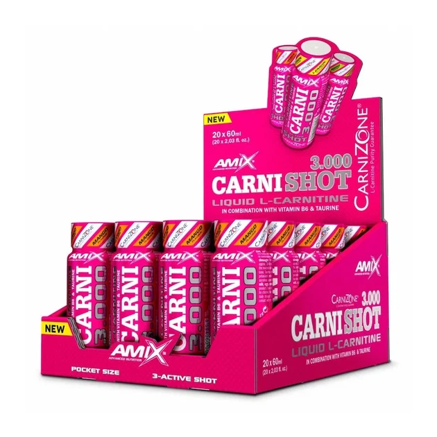 CarniShot 3000 - 60 мл 1/20 - Mango - Фото 3 CarniShot 3000 - 60 мл 1/20 - Mango - зображення 3