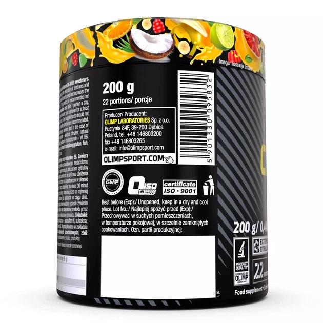 Цитрулін малат Citrulline Malate Olimp Nutrition, кислі желейні цукерки, 200 г - зображення 2