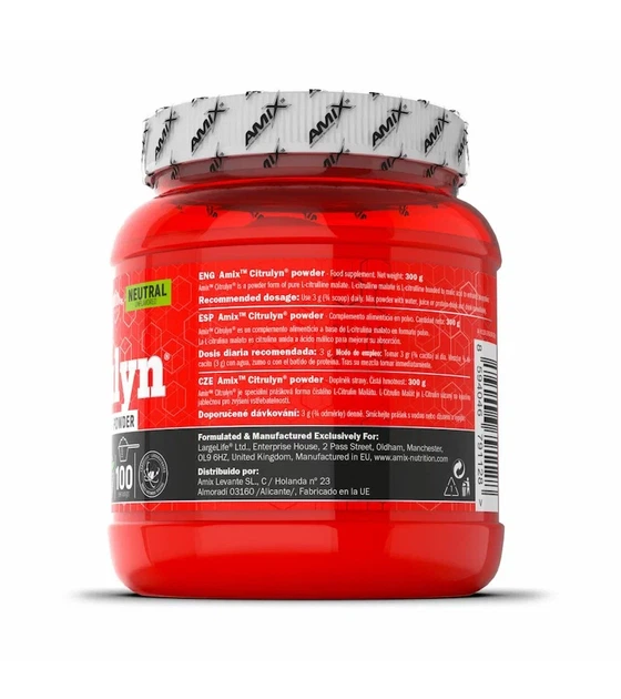 Цитрулін малат CitruLyn AMIX натуральний 300 г - зображення 2