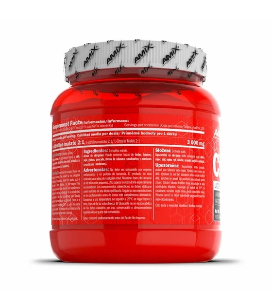 Цитрулін малат CitruLyn AMIX натуральний 300 г - зображення 3