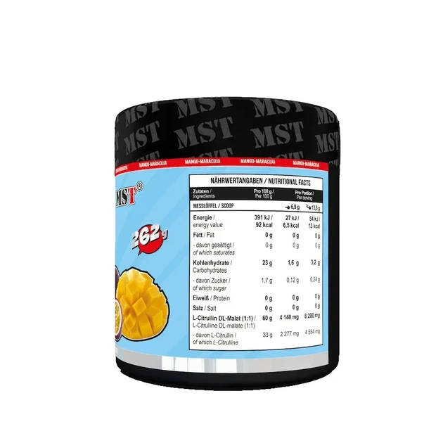 Цитруллин Citrulline Pump MST манго-маракуя 262 г - изображение 2
