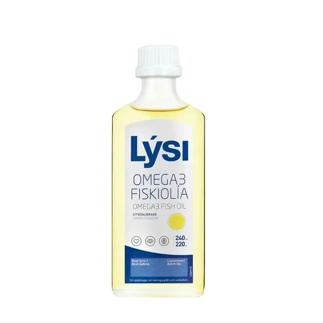 Жирні кислоти ОМЕГА-3 (1560 мг) LYSI, смак лимона, 240 мл - зображення 2